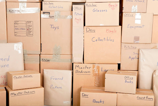 Moving sale in Ocean County NJ with organized household items